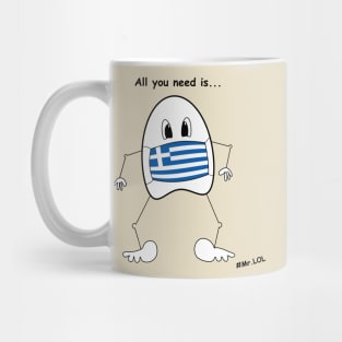 Mr. LOL's adventures (Greece) Mug